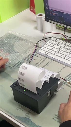 This 2-inch embedded printer features a small form factor for easy integration into terminals.