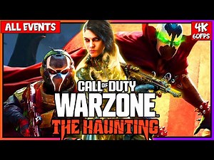 CALL OF DUTY WARZONE: THE HAUNTING EVENT【FULL DMZ GAMEPLAY】ALL BOSSES | 4K60FPS | No Commentary