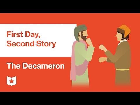 The Decameron by Giovanni Boccaccio | First Day, Second Story