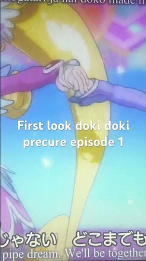 First look doki doki precure episode 1