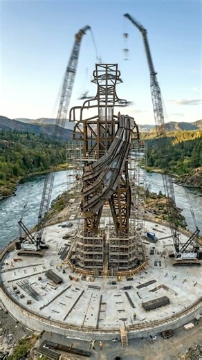 From Empty Land to World’s Tallest Statue 🇮🇳 | Statue of Unity Timelapse