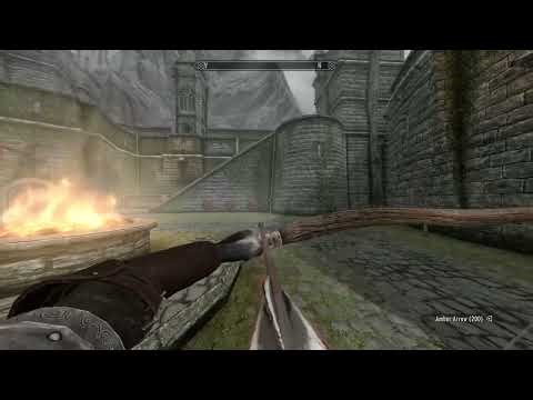 Skyrim 1st Person Animation Mod - Archery/Bow Showcase