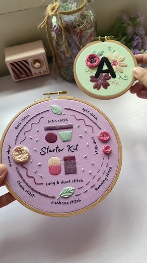 Belajar Sulam Tangan dengan Stylar Embroidery Kit