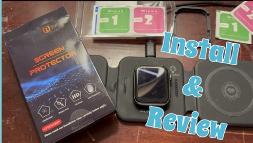 Watch Screen protector #review  on Amazon Live