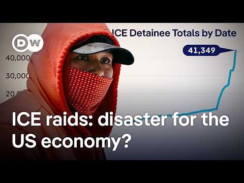 The impact of ICE raids and migrant workers' detainment on local municipalities | DW News