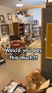 GORGEOUS Vintage Framed Crewel with flowers. Would you pay this much? #crewel #crewelart #vintagecrewel #70sart #vintageshops #beautifulwork #vintageflowers | Thoroughly Modern Mom - Old & New -