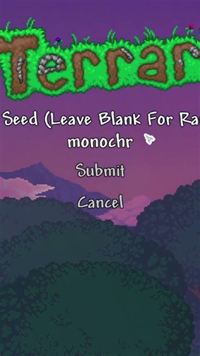 Terraria: How to Get a Monochrome World