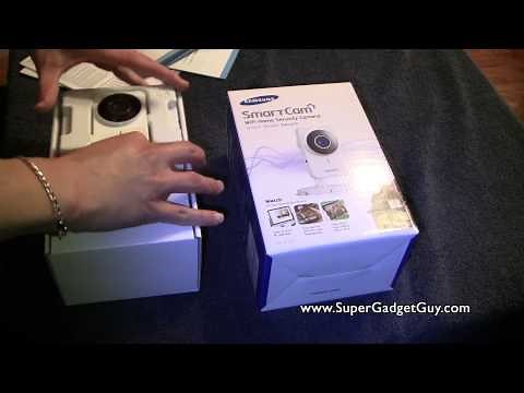 Samsung SmartCam SNH 1011ND Wifi Security Cameras UNBOXING