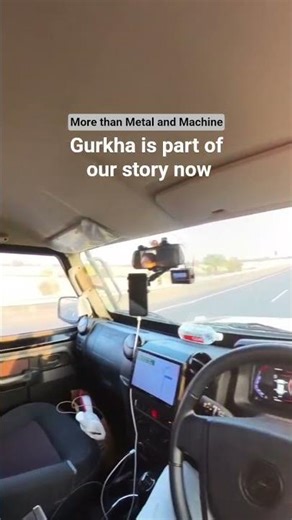 More Than a Car | Our Gurkha, Our Family ❤️ #gurkha #longdrive #indiansuv #4x4 #travel #noida