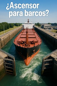 🚢💦 El “ascensor de agua” que mueve barcos de miles de toneladas 🌊 . . . #Ingeniería #Megaproyectos #Barcos #Esclusas #ondavisual | Ondavisual