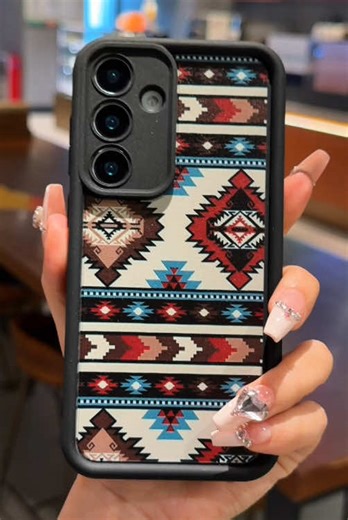 Tribal Geometry Love: Trendy Aztec Phone Cases