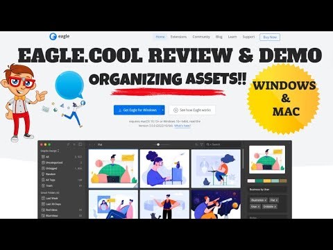 Eagle Cool Review And Demo | Organizing Design Assets For Windows And Mac