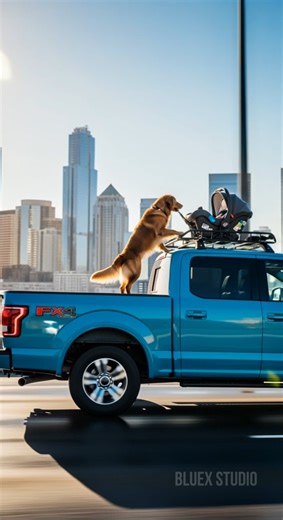 21K views · 95 reactions | Brave Dog Jumps From Moving Truck to Save Baby! part 2 This video was produced by Network Media and Blue-X Studio | Simulated Reality | Facebook