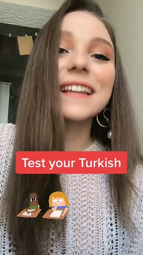 Test your Turkish 🇹🇷 #turkish #foryou #learnturkish #fyp #turkishseries #التركية #aprenderturco #turkce #türkisch