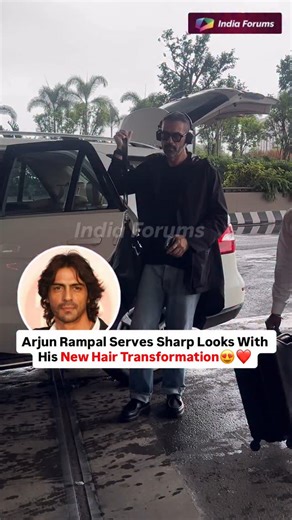 Arjun Rampal is raising the style bar with his latest airport look and a stunning new haircut! From effortless swag to fresh vibes this man never misses. . . . #ArjunRampal #NewLook #DapperStyle #AirportFashion #BollywoodStyle #HairGoals #CelebritySpotting #StyleCheck #IndiaForums | India Forums