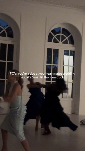 Dallas Cowboys Cheerleader's Wedding Dance