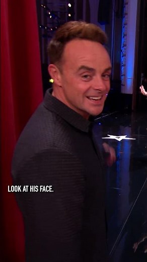 Simon Cowell comes face to face with... his 'twin'! 😂 #BGT #BritainsGotTalent