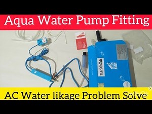 Split AC me Pump kaise lagaye | How to Install the Mini Aqua Condensate Pump ‪@ACREPAIRTIPS‬
