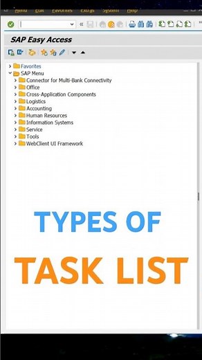Types of PM Task List | SAP PM | Functional Location, Equipment & General Task List | SAP S/4HANA