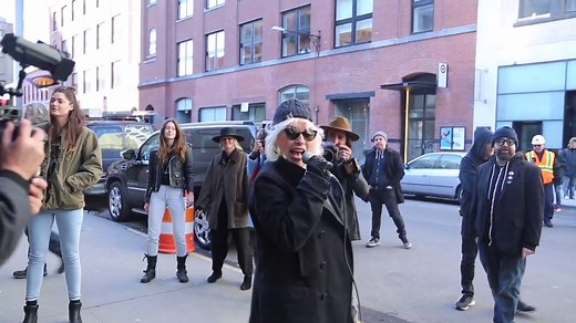 73K views · 298 shares | Behind the scenes shooting the video for Long Time. A freezing first day of Spring in New York City. | Blondie | Facebook