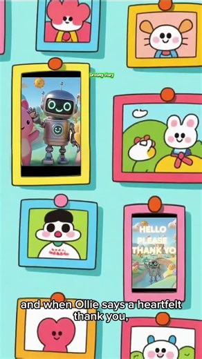 Ollie Learns Magic English Words 👩‍🏫#animation #shortsfeed