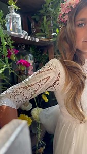 Vega y los detalles del modelo Mademoiselle Byron. | Marita Rial