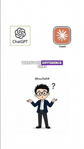 ChatGPT vs Gemini vs Claude vs Google || AI Comparison in 60 Seconds 💡 #shorts