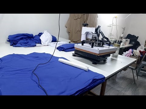 Estampado de DTF y Vinil textil / plancha Transfer