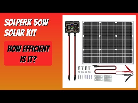 REVIEW (2025): SOLPERK 50W Solar Kit. Features