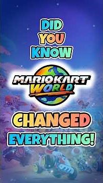 DID YOU KNOW Mario Kart World Did This?