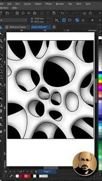 EASY CorelDRAW Trick for Amazing Abstract Designs!