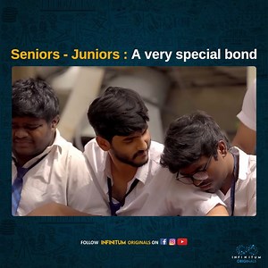Seniors - Juniors : A very special bond || Infinitum Originals | Infinitum Originals
