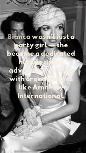 Bianca Jagger ✨ | From Studio 54 Icon to Human Rights Activist