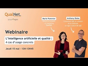 Intelligence artificielle et management de la qualité : 4 cas d'usage concrets