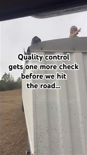 Every load of corn get meticulously inspected 🤣