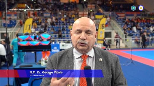 4.1K views · 45 reactions | It was a pleasure to meet G.M. Dr. George Vitale, International Taekwon-Do Federation Spokesmen, and to talk about ITF. ITF Taekwon-Do World Championships Jesolo 2025. . . . #weflywefight #fitsportitalia #TaekwondoITF #opesbatpuglia #internationalevents2025 #teamitalia #itftaekwondoworldchampionship2025 #roadtojesolo2025 Original ITF Taekwon-Do @jesolotourism EITF Taekwon-Do @original_itf_taekwon_do | NGB Fitsport Taekwon-Do ITF | Facebook