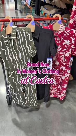 costcoandsamsclubmama on Instagram: "✨ Brand new Halston women’s dresses just landed at Costco! ✨ Three great pattern options to choose from — a classic black 🖤 and two beautiful florals 🌸🌿 The black and green styles are available online only, and they’re just $17.99 in-store! Perfect for vacation ✈️, easy to dress up or down, or even wear as a chic cover-up by the pool 🏖️ 📍 Phoenix, Arizona February 15, 2026 #costcofinds #costcodeals #costcowomensclothing #costcofashion"