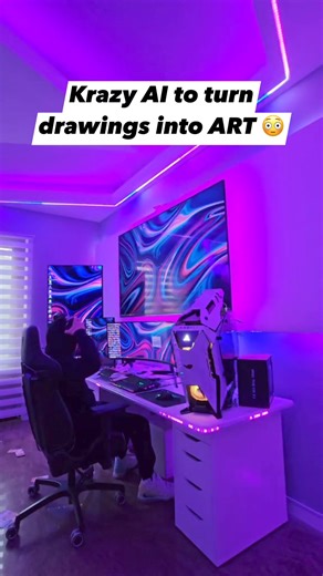 This AI transforms simple sketches into vibrant artworks with AI. #ai #aiart #aitools | i Social You