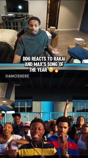 DDG reacts to Rakai and Max’s song of the year #ddg #ddgpontiacmade