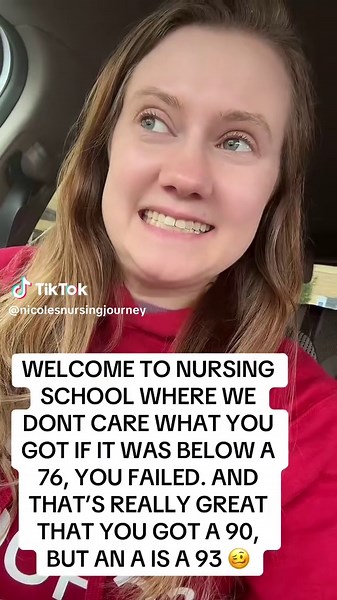 It’s fine, I’m fine, everything’s fine. Seriously though, some programs have it even worse 😅 check on your friends in nursings school.. it’s rough out here. Let us know the grading scale at your school below ⬇️ and follow me for more nursing school related content #nursingschoolproblems #nursingstudent #nursingschool #humor #nursingstudentsoftiktok