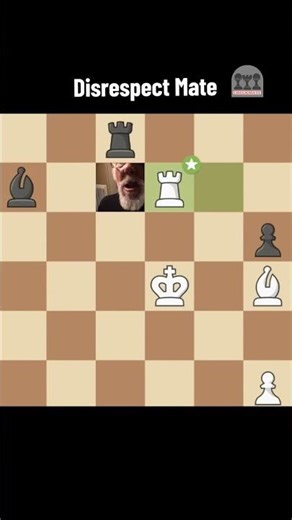 DISRESPECTFUL Backrank Checkmate 😈🔥