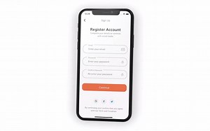 #Flutter UI# 第三集 flutter app商城注册和OTP短信验证码页面设计