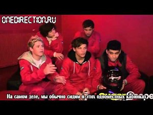 One Direction's Mario Kart interview in full! [RusSub]