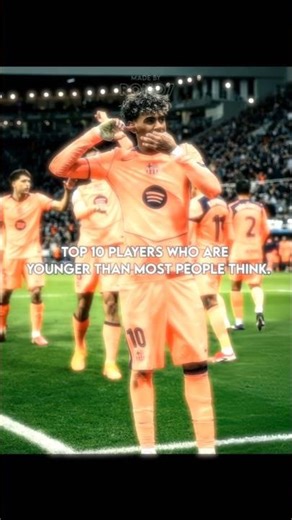 Top 10 Players who are younger than most people think 😮🔥 || #shorts #football #edit #viral