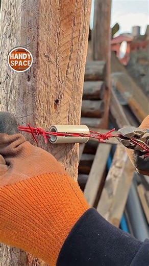 Perfect Tension! PVC Pipe and Wire Fixing Hack!