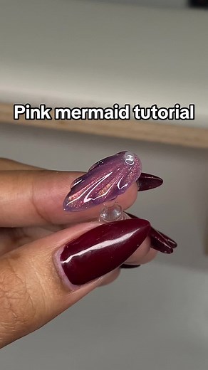 Mermaid tutorial. Sa iba pang may request, gagawin ko sya pag may time ako. Thankyou, bebs! #mermaidnails #fy #nailart #tutorialnails #viralnails #softgelextensions #nailsxshin #nailsartvideos