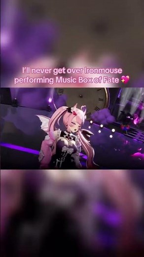 I'll never get over Ironmouse performing Music Box of Fate 💖