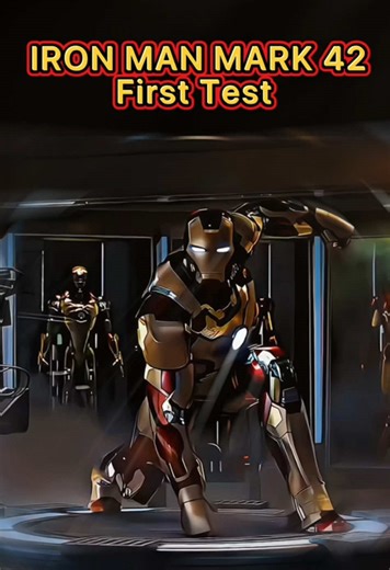 IRON MAN Mark 42 First Test Gone Wrong 😑 #marveledits #movieexplained #ironman #marvelmovies #viral
