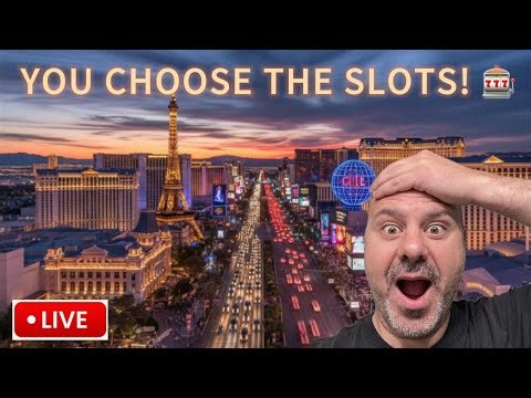 YOU CHOOSE THE SLOTS! 🎰 Live Play & Big Wins!