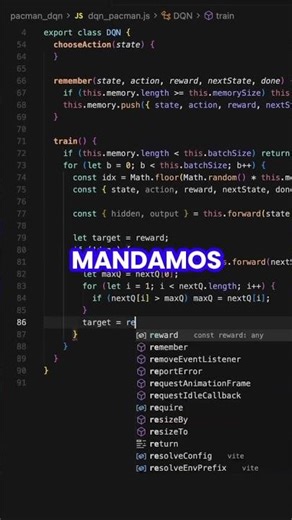 Le enseño a la IA a jugar Pac-Man #javascript #ai #coding
